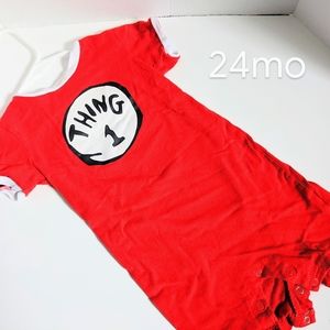 Thing 1 onesie